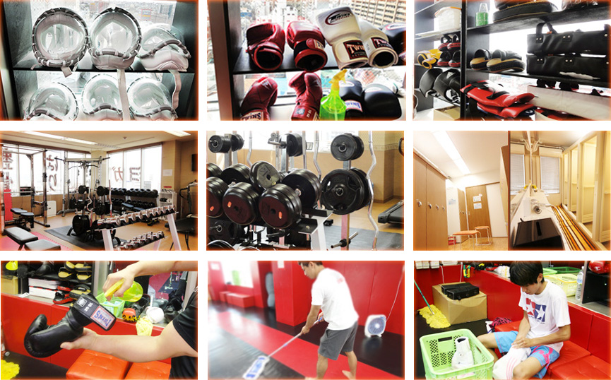 ボクシングクラス設備紹介